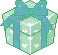 greenpresent animated emote