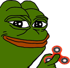 PepeFidgetSpinner emote