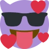 CutePurpleDevil emote