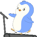 PenguRunning animated emote
