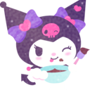 kuromi_baker static emote