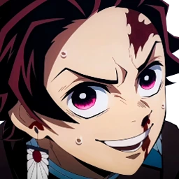 TanjiroSmirk emote