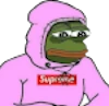 SadSupremePepe emote
