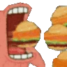 PatrickEat emote