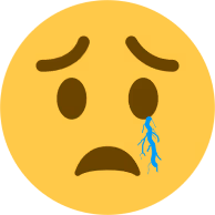 worryTearCry emote