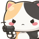 guncat static emote