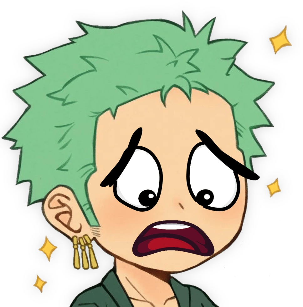 Zoro_Sad emote