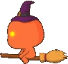 pumpkinman_broom emoji