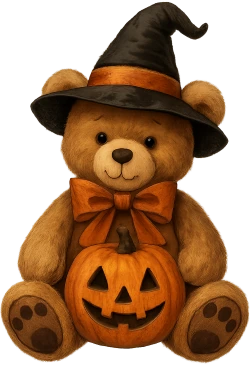 Halloweenteddybear emote