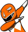 OrangeDab emote