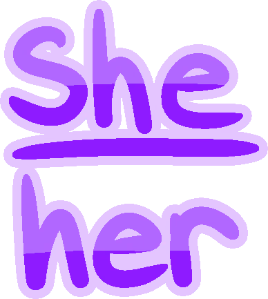 She_Her_Pronoun_Purple emote