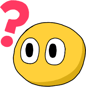 Confused static emote