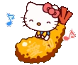 HelloKittyShrimpTrain emoji