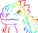 GodzillaRainbow emote