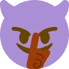 Shhh emote