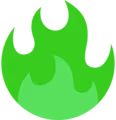 green_fire emote