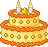 OrangeAndYellowCake emoji