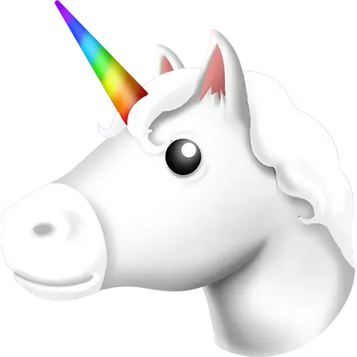White_Unicorn static emote