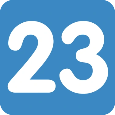 keycap_twenty_three emote