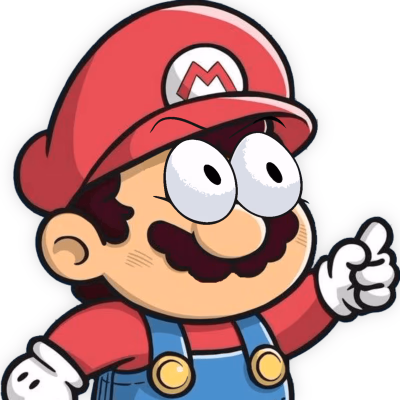 Mario_Stare emote