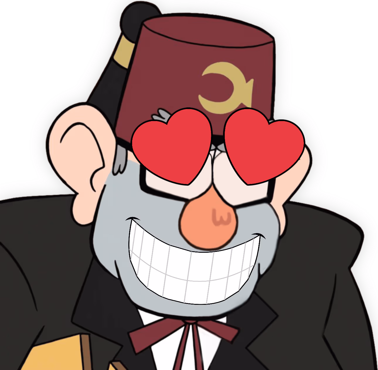 GrunkleStan_InLove emote