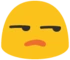 blobunamused emote