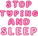Textsleep static emote