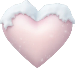 Pinksnowheart emote