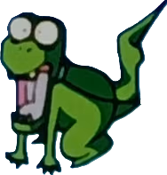 dbzOMGdinosaur emote