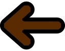 arrowbrown_left emoji