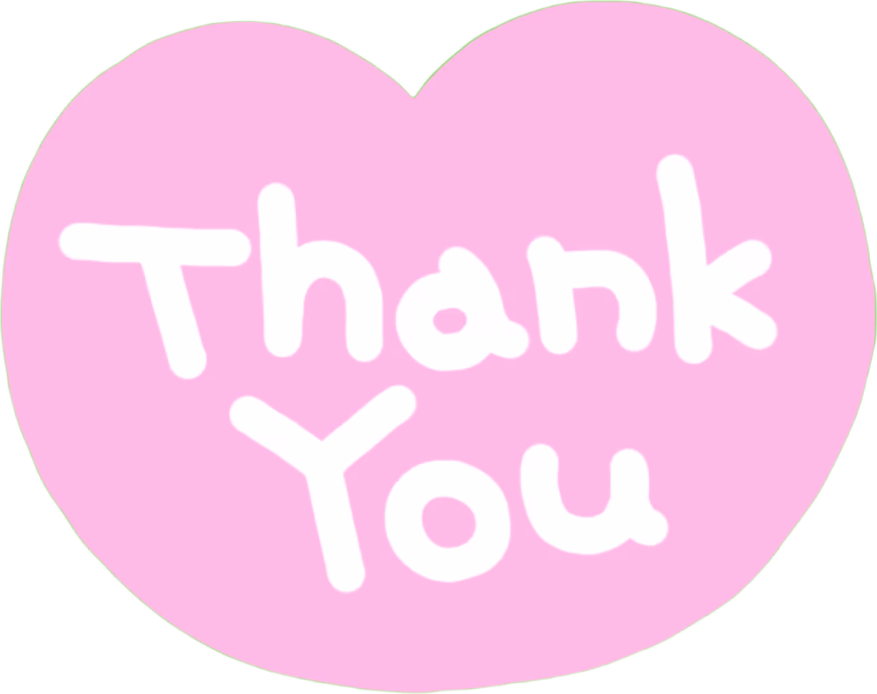 PinkHeartThankYou emote