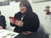 YugiohMyTurnIsOverDarkMagicianDirectAttackOnHIsLifePointsWithDar animated emote