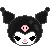 KuromiSparkle emote