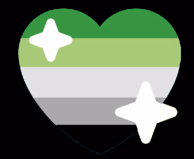 aromantic_sparkle_heart emote
