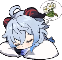 Chibi_Ganyu_Sleep emote