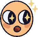 Impressed emoji