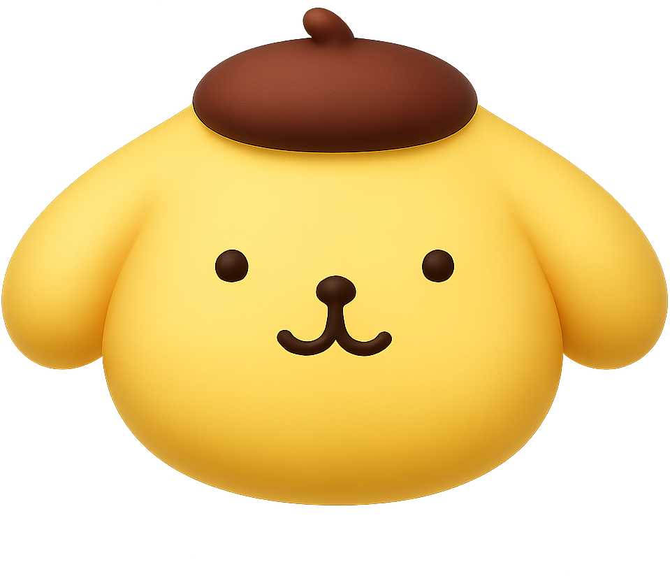 Pompompurin static emote