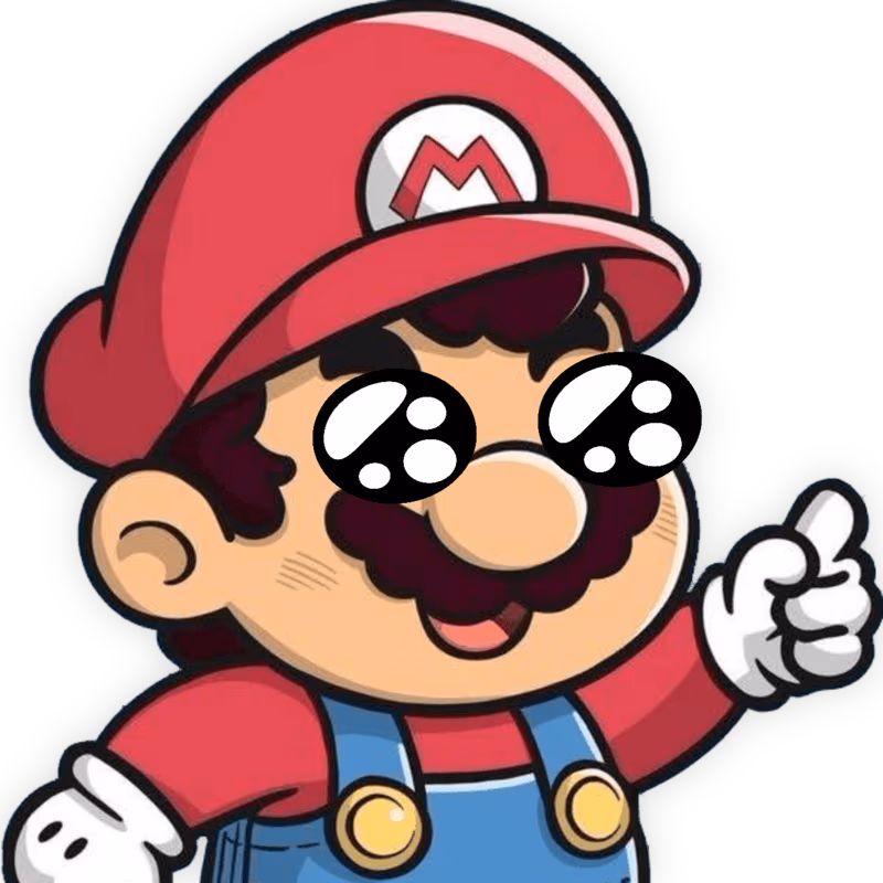 Mario_AdorableSmile emote