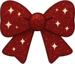 Red_glitter_bow emote