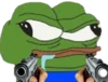 pepecrazyguns emote