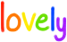 Lovely_text emote