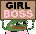 girlBoss emote