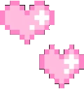 Pinkhearts emote