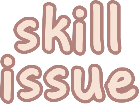 brownskillissue emote