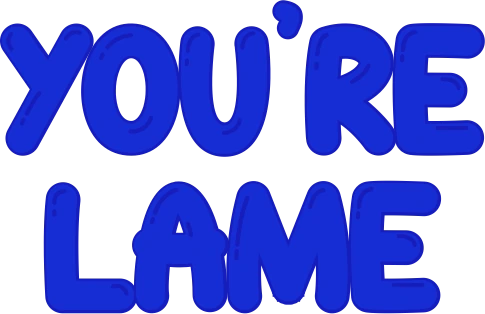 Lame emote