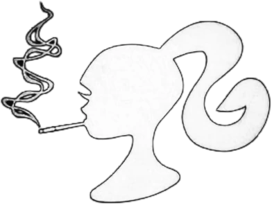 barbie_smoke emote