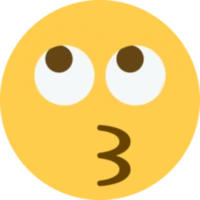 rolling_eyes_kissing emoji