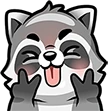 Raccoon_112_41 emote