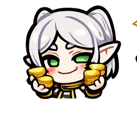 money_frieren emote