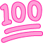 100_pink static emote